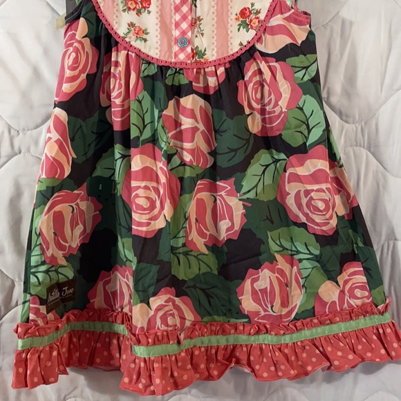 Matilda Jane All Abloom Dress flutter Roses NWT 6 - Picture 11 of 12